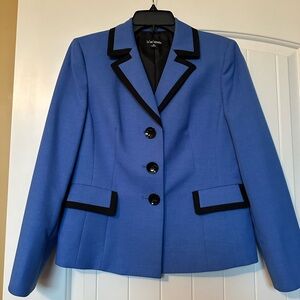 Blue with black trim like new